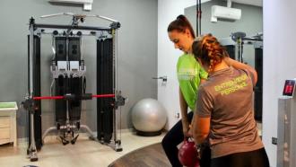 entrenamiento en el gimnasio en franquica Move It center