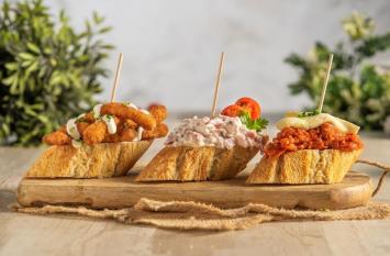 Pinchos de la franquicia Lizarran