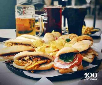 Comer en 100 montaditos 